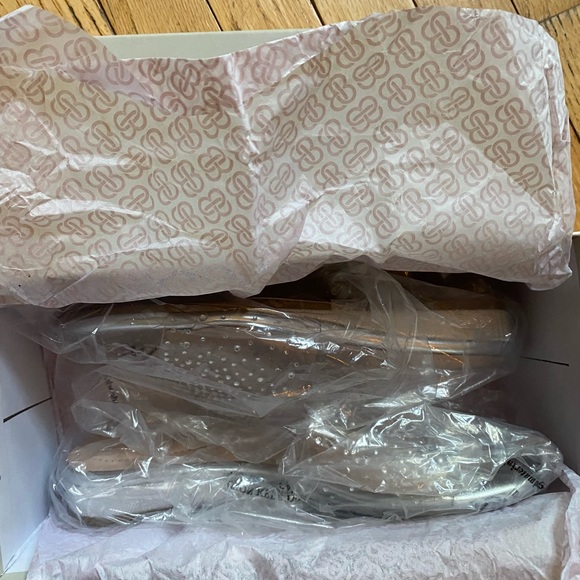 Bandolino clear embellished slide sandals - Picture 6 of 7